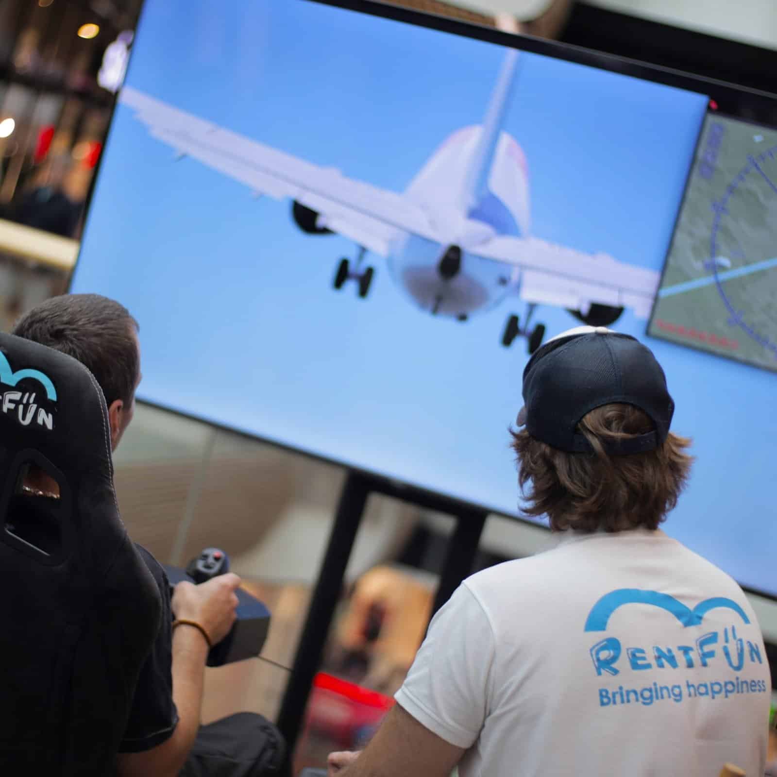 Flight Simulator rental in EU Austria. Rent flight simulators for company event with delivery